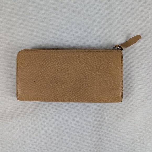 Longchamp Le Pliage Beige Leather Long Wallet for Women, Good Condition! - Picture 2 of 16